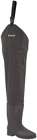 FROGG TOGGS Rana II Waterproof PVC Fishing Bootfoot Hip Wader for Fishing